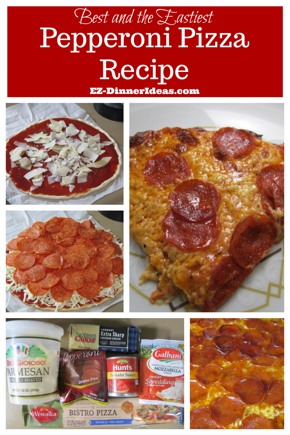 Pepperoni Pizza (Homemade Dough and Pizza Sauce Recipes) - Cooking Classy