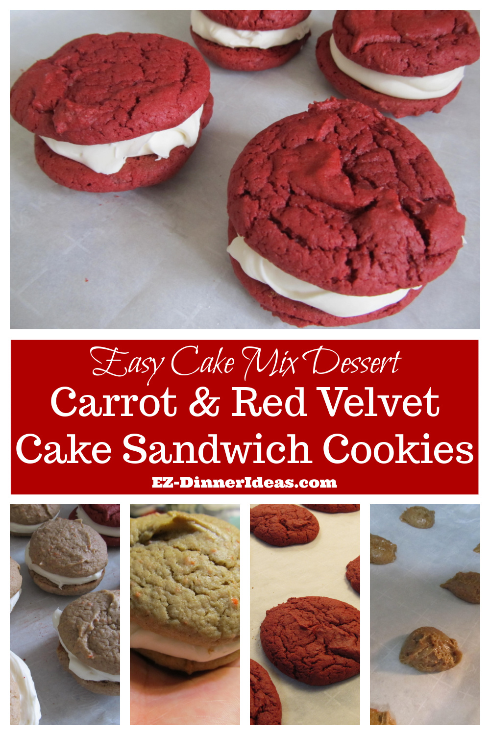Red Velvet Sandwich Cookies Recipe | Food Network Kitchen | Food Network