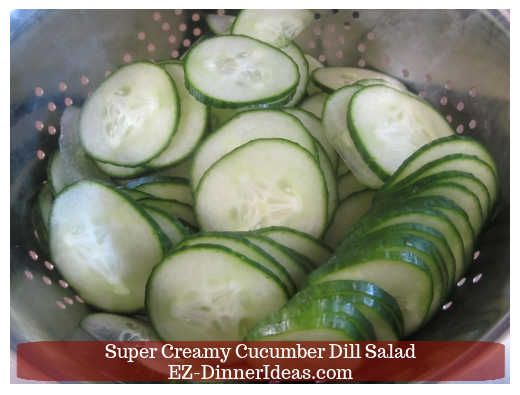 Cucumber Dill Salad Recipe | Super Creamy & Refreshing Cucumber Salad