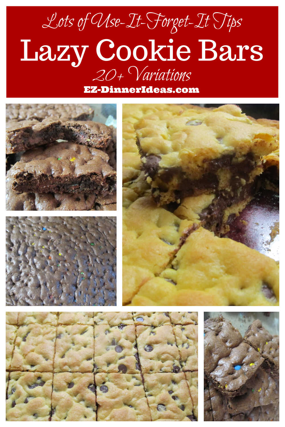 Cake Mix Bar Cookies | The Famous Lazy Cookie Bars