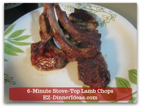 Easy Lamb Chop Recipe | 6-Minute Stove-Top Lamb Chops