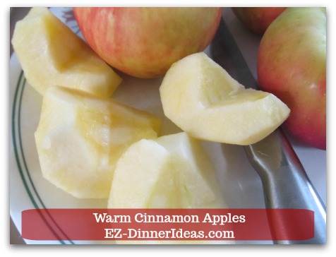 Warm Cinnamon Apples